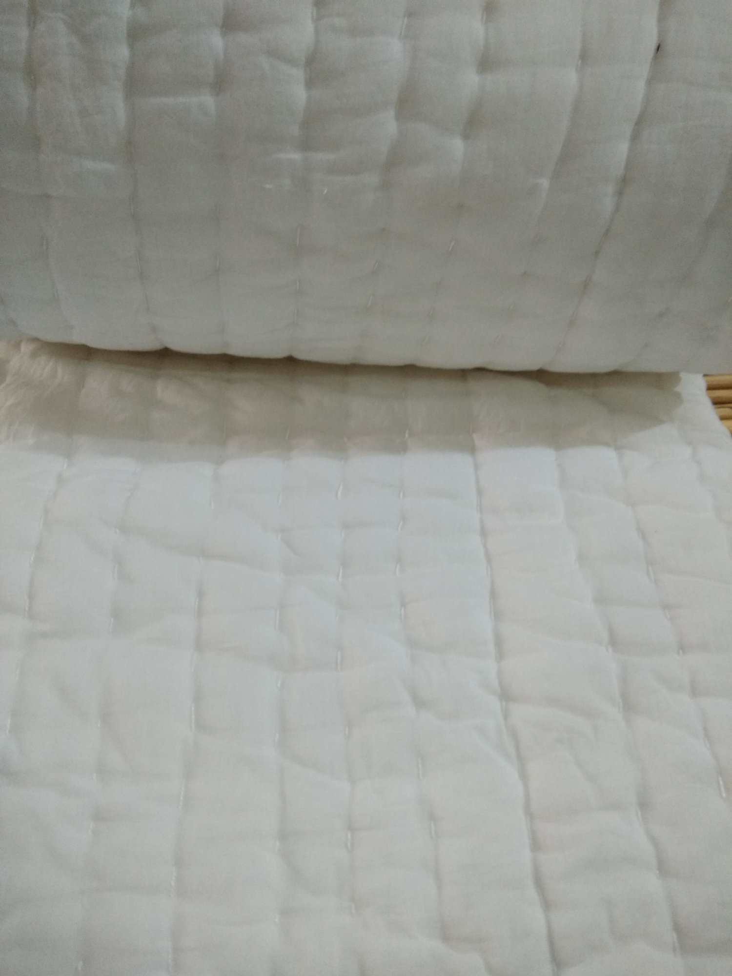 White Handmade Cotton Quilt King & Twin Size Quilt Jaipuri Etsy