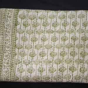 New Hand Block Print Cotton Kantha Quilt Bedding Throw - Etsy