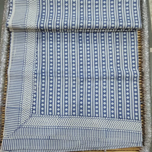 Indian Hand Block Print Bedspread Blanket Throw Home Decor - Etsy