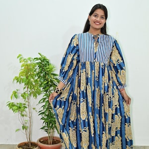 Blue Tiger Dress