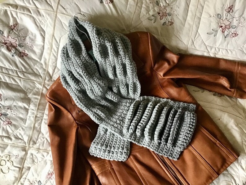 INSTANT DOWNLOAD! Crochet Pattern scarf 3patterns All 3 are luxurious and sumptuous