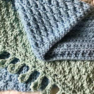 2 Crochet  blanket patterns. 2 PATTERNS for one price.  INSTANT DOWNLOAD!