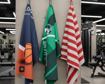 Personalized Microfiber Sports Towel: Custom Logo, Team Gift