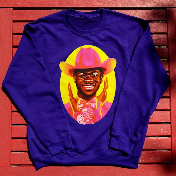 Felpa viola LIL NAS X Etsy Italia