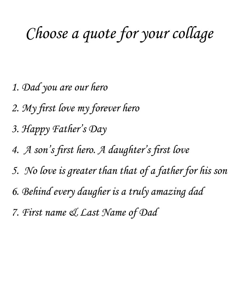 Gift for Papa Father's day digital collage Etsy