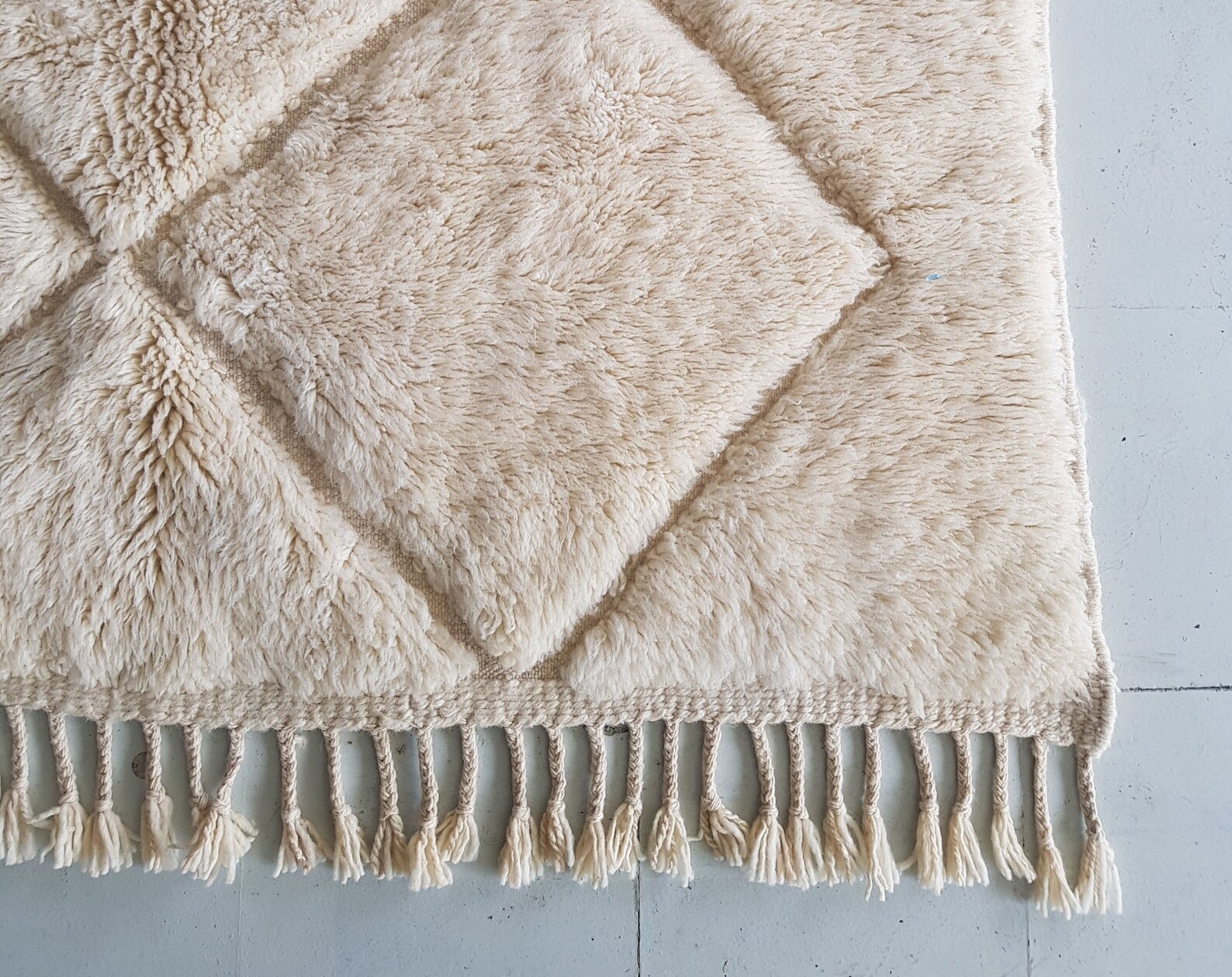 Customized Moroccan Rug White Moroccan Rug Moroccan Rug Etsy