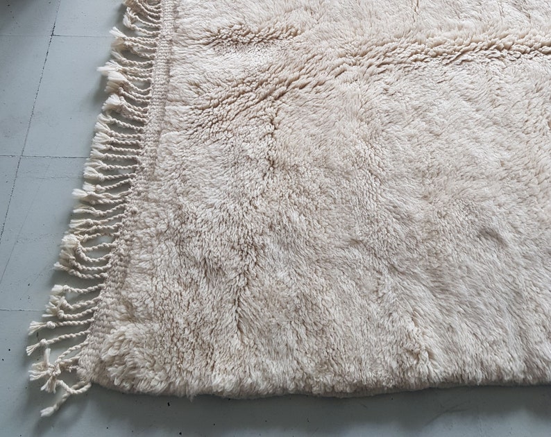 Customized Moroccan Rug White Moroccan Rug Moroccan Rug Etsy