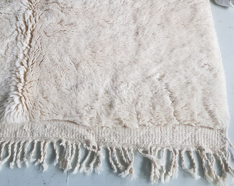 Customized Moroccan Rug White Moroccan Rug Moroccan Rug Etsy