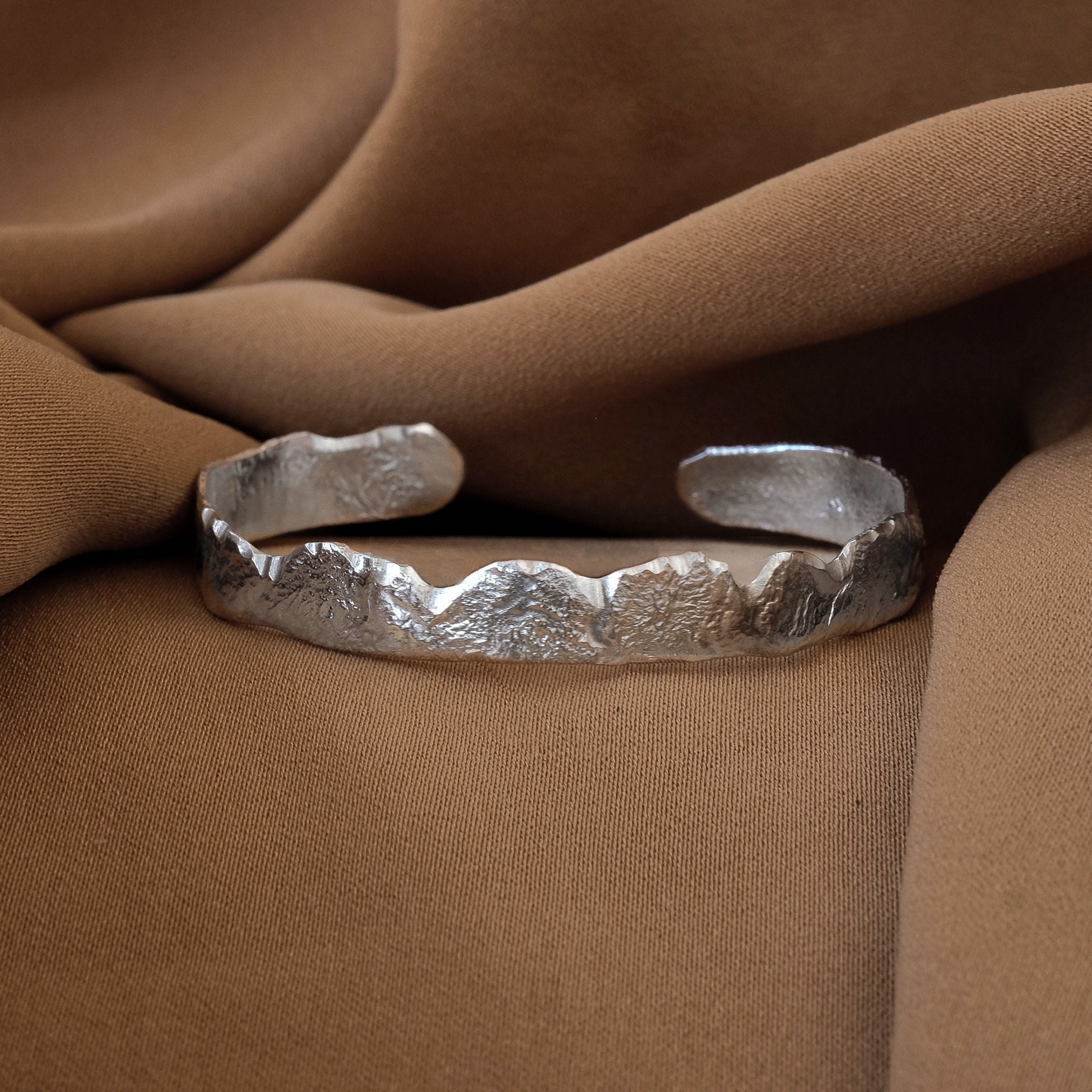 Wavy Sterling Silver Vintage Cuff - Etsy Wavy Sterling Silver Vintage Cuff - Etsy
