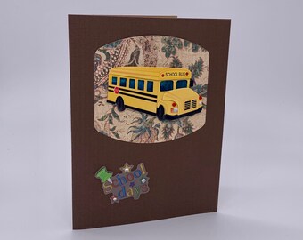 Back to School card, for teacher card