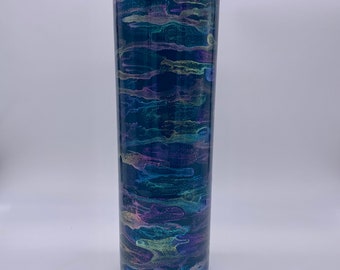 night sky glitter tumbler with straw, celestial tumbler cups, Mothers day gift from daughter, travel water bottle with lid, teen girl gifts
