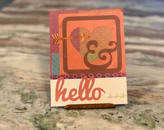 Love and hello card
