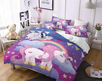 Items Similar To Unicorn Duvet Cover Funny Duvet Teen Room Decor