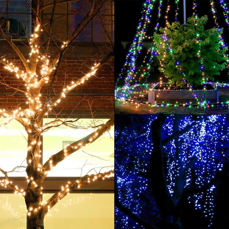 66ft Led Rope Lights Outdoor String Lights with 200 LEDs 16 Colors Changing Waterproof Starry Fairy Lights Bedroom Indoor Patio Home Decor