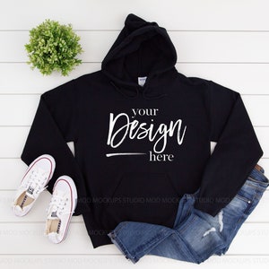 Hoodie Mockup Gildan 18500 Mockup BLACK Sweatshirt mock up Gildan Mockup Sweatshirt Mock up Gildan Sweatshirt Mockup