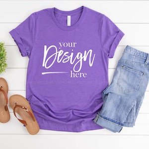 T Shirt MockUp Flat Lay Mockup Mockup Shirts Mock Up Next Level Warm Gray T-shirt Mockup TShirt Mockup Outfit MockUp