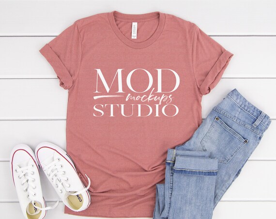 Tee Mockup T-Shirt Mockup Clothing Mockups Bella Canvas 3413