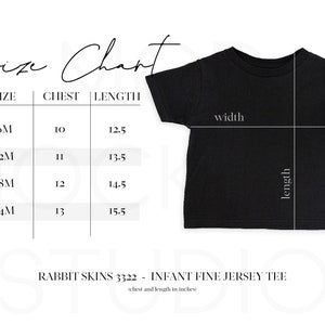 Size Chart Rabbit Skins Size 3322 Size Chart Rabbit Skins Size Chart Rabbit Skins 3322 Infant Size Chart Rabbit Skins Infant Shirt RS 3322