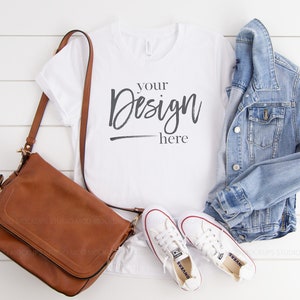 T Shirt Mock ups Women Tshirt Mockup Tee Mockup Mock ups Bella Canvas Mockup WHITE T shirt Mock up Tshirt Digital Mockup Flat Lay Mockup