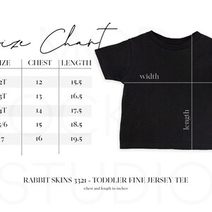 Size Chart Rabbit Skins Size 3321 Size Chart Rabbit Skins Size Chart Rabbit Skins 3321 Toddler Size Chart Rabbit Skins Toddler Shirt RS 3321