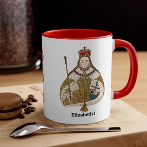 Elizabeth I Coffee Mug, 11oz