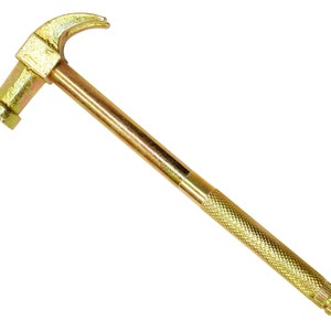 Hammer with Detachable Face, Brass and Nylon, 4 Ounces