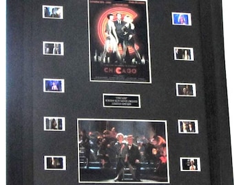 CHICAGO Film Cell  Mount old Rare Screen  Run  Cells Classic  Movie #2