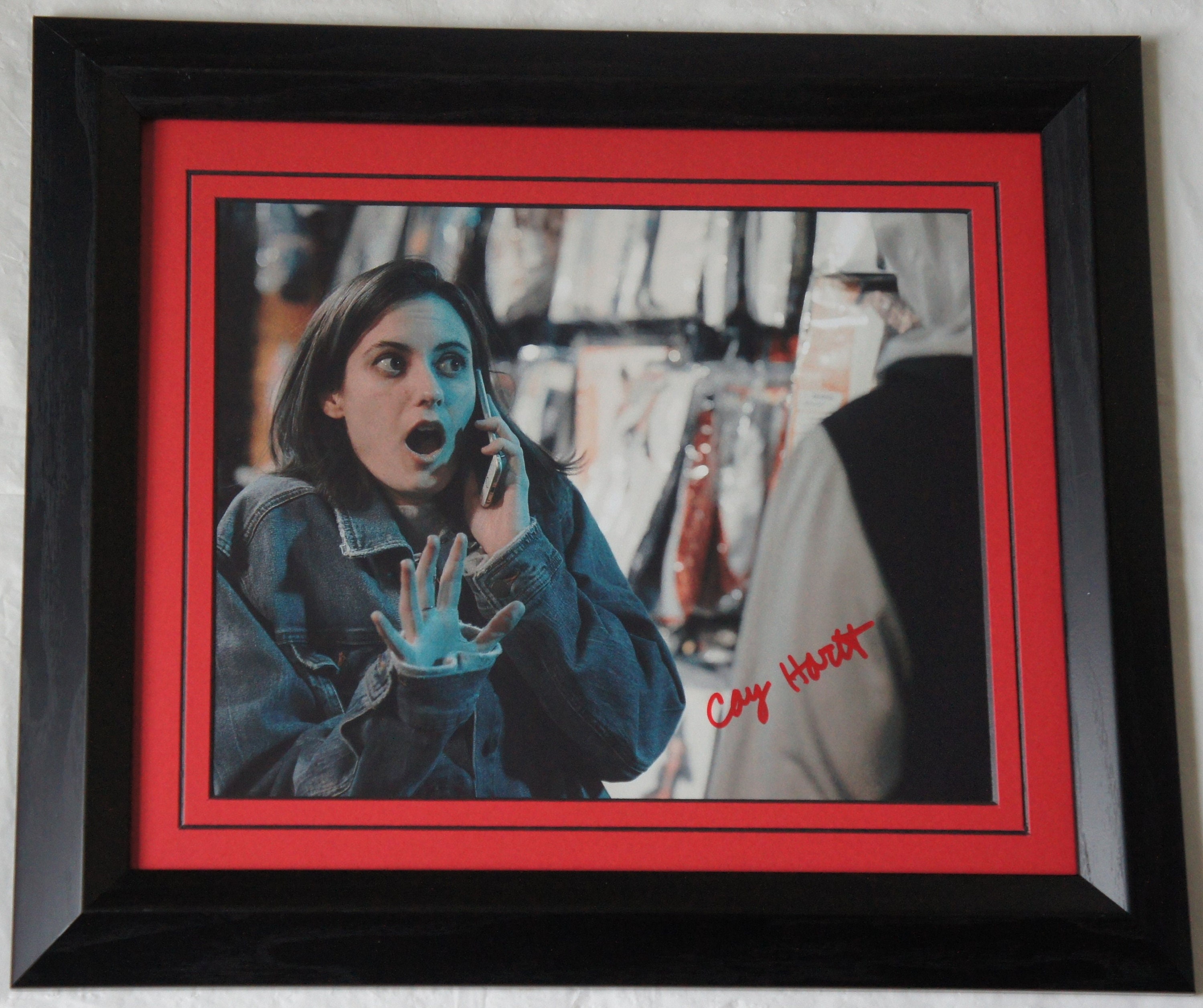 CASEY Signed Allie Terrifier 2 Matted and Framed. Etsy UK