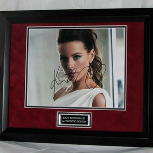 ヒュー・ジャックマンケイトベッキンセールフォト、サイン額入り