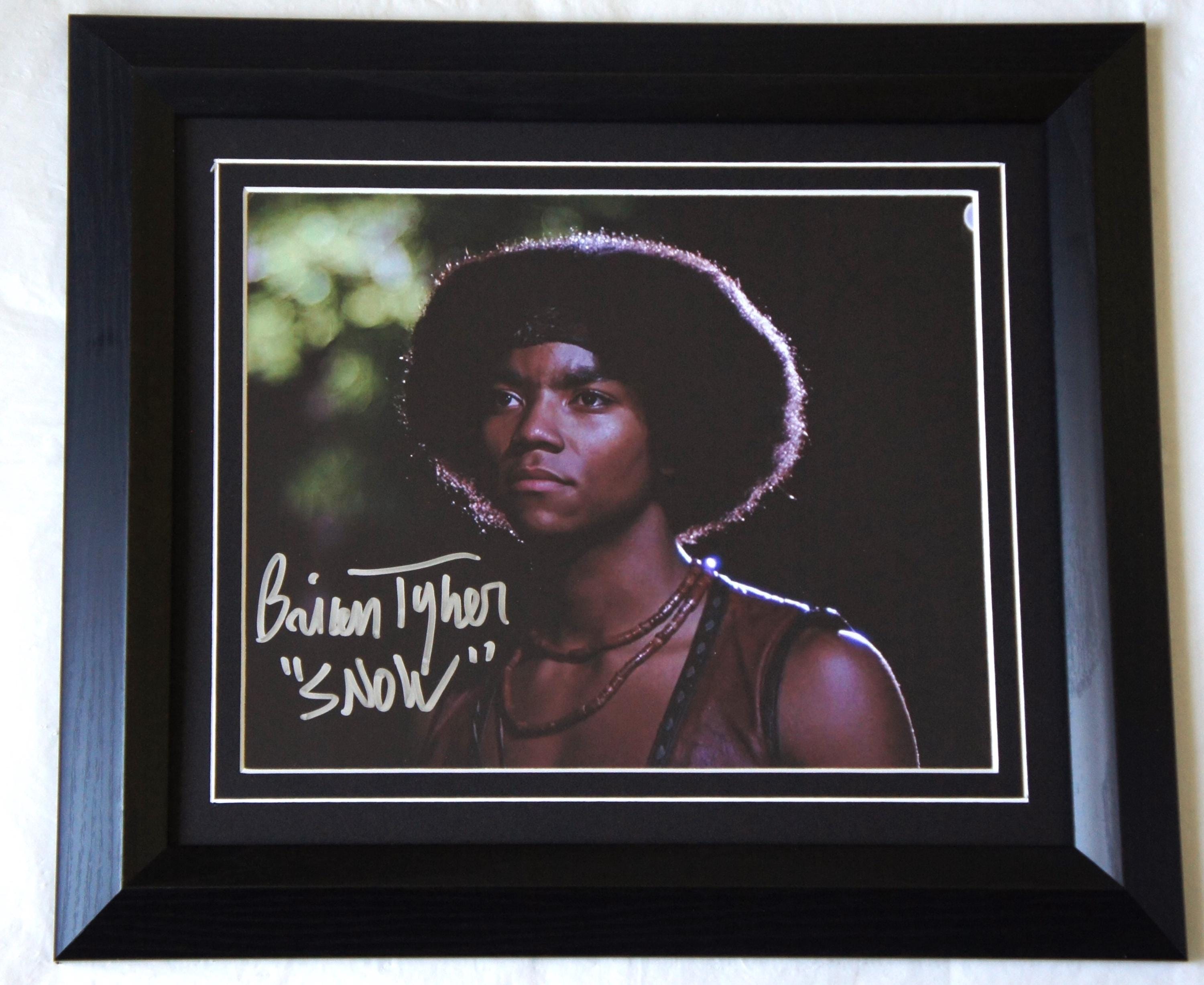 Brian Tyler Signed The Warriors "SNOW" 10 x 8 signed  authentic Framed guarantee COA Registered Dealer