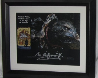 Michael Kilgarriff signed The General The Dark Crystal signed authentic signed  AFTAL Dealer #199