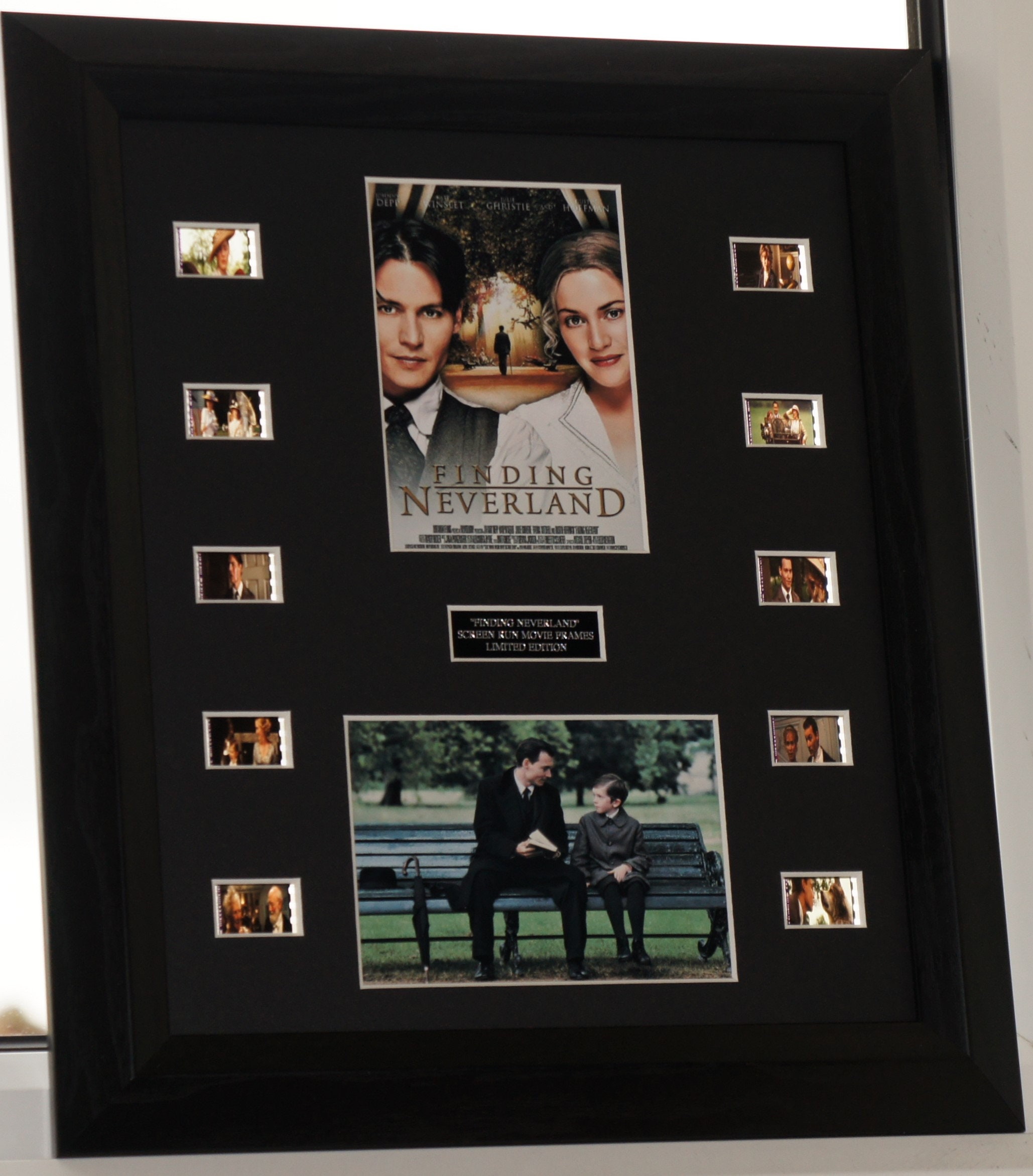 FINDING NEVERLAND Johnny Depp Film Cell Mount Old VERY Rare Screen