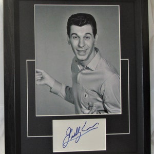 FREDDY CANNON Signed Boom Boom mattierte Karte Garantiert Authentisch Registrierter Händler Authentisch signiertes Foto. Nicht kopiert oder gedruckt