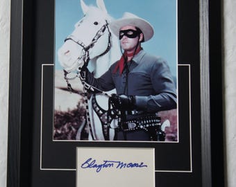 The Lone Ranger And Tonto Clayton Moore 8x10 Photo – Celebrity Print, Reproduction