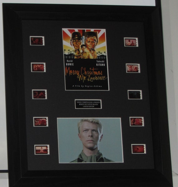 David Bowie Buon Natale Mr Lawrence Film Cell Black Mount Rare Screen Run  Movie Cells COA - Etsy Italia