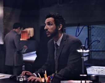 AMIR ARISON Signed  Aram &quot;The  Blacklist&quot;  guaranteed Authentic Signed Autograph  Registered Dealer  Not a Copy or Printed signature