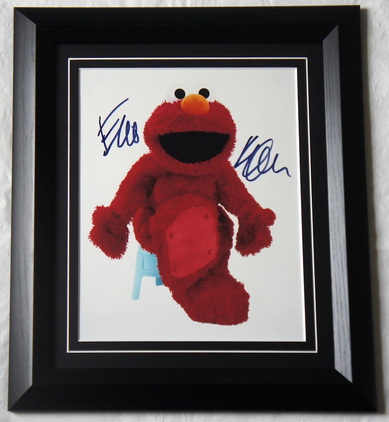 Kevin Clash Signed 8x10 Photo Autographed, Voice of Elmo, Sesame Street ...