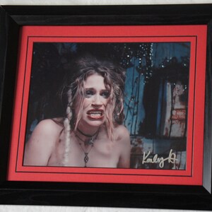 KAILEY HYMAN Signed Brooke Terrifier 2 Matted and Framed. A.F.T.A.L