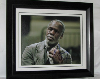 DANNY GLOVER  signed   Registered Dealer  Not a copy or printed signatures