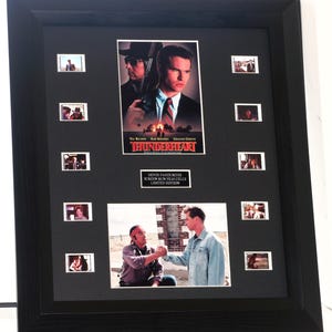 THUNDERHEART Val Kilmer Graham Greene  Film Cell  Mount old Rare Screen  Run  Cells
