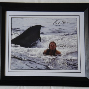 CINDY GROVER signierte Jaws 2 offiziell lizenzierte Fotodarstellerin, nicht kopiert oder gedruckt