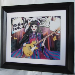 BRITTNEY KARBOWSKI  signed voice actress guaranteed authentic. Hand matted and framed.  Registered Dealer Not Copy or Printed #2