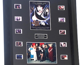 ELVIRA'S Haunted Hills Film Cell  Mount VERY Rare Screen  Run Film Frames / Cells Framed HORROR