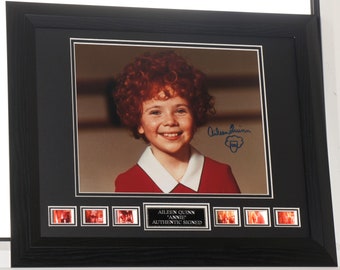 AILEEN QUINN  Signed "Annie"  Framed authentic 10 x 8  Photo Framed  Registered  Dealer   Not a copy / print. Licensed Items