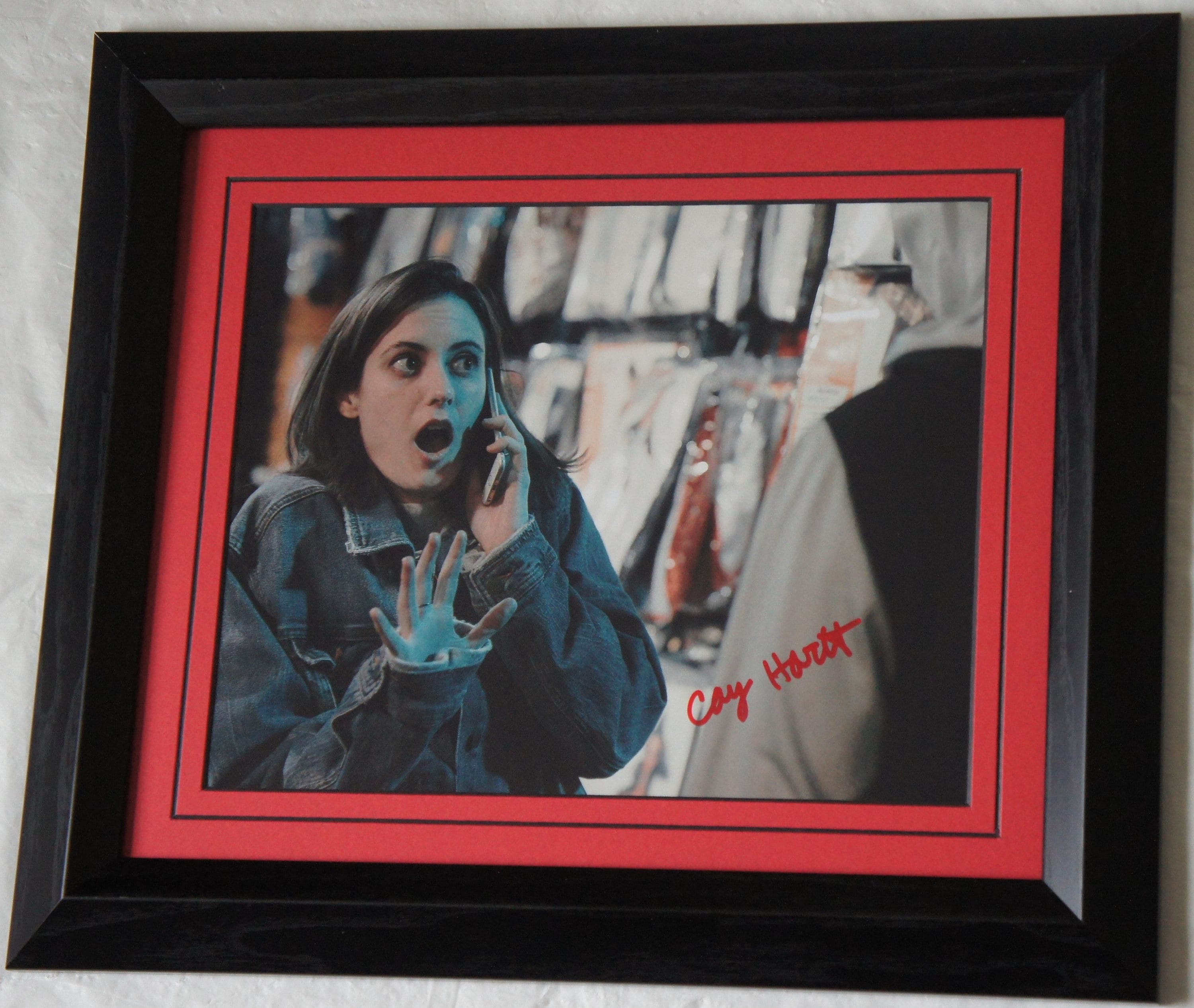 CASEY Signed Allie Terrifier 2 Matted and Framed. Etsy UK