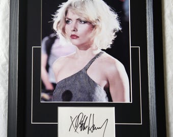 Blondie (band) Deborah Harry Chris Stein Clem Burke SIGNED Eat to