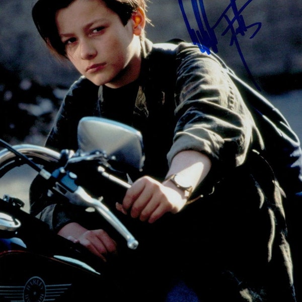 EDDIE FURLONG Signed Terminator 2 signed authentic guaranteed Authentic Signed Autograph  AFTAL Approved Dealer #199