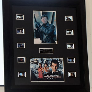 Tomorrow Never Dies  James Bond 007 FIilm Cell  Mount  Rare Screen  Run Cells