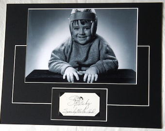 Little Rascal Signature Goodbye Spanky Mcfarland Autographed Card Little Rascals Signature - Etsy