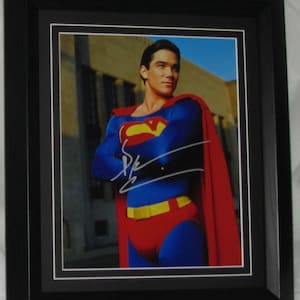 DEAN CAIN Signiert #2 Superman Handmattiert und gerahmt. Registrierter Händler, nicht kopieren oder drucken